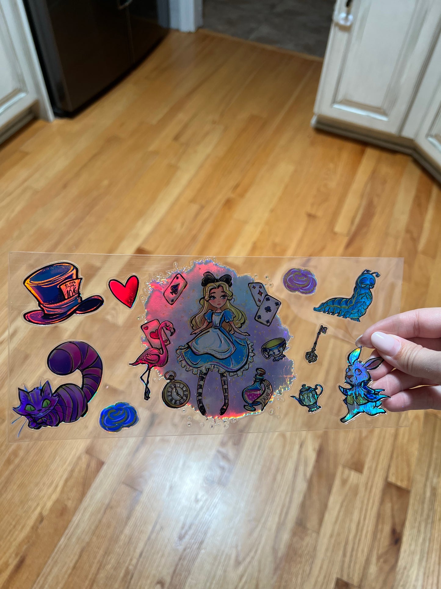 Holographic Alice 557