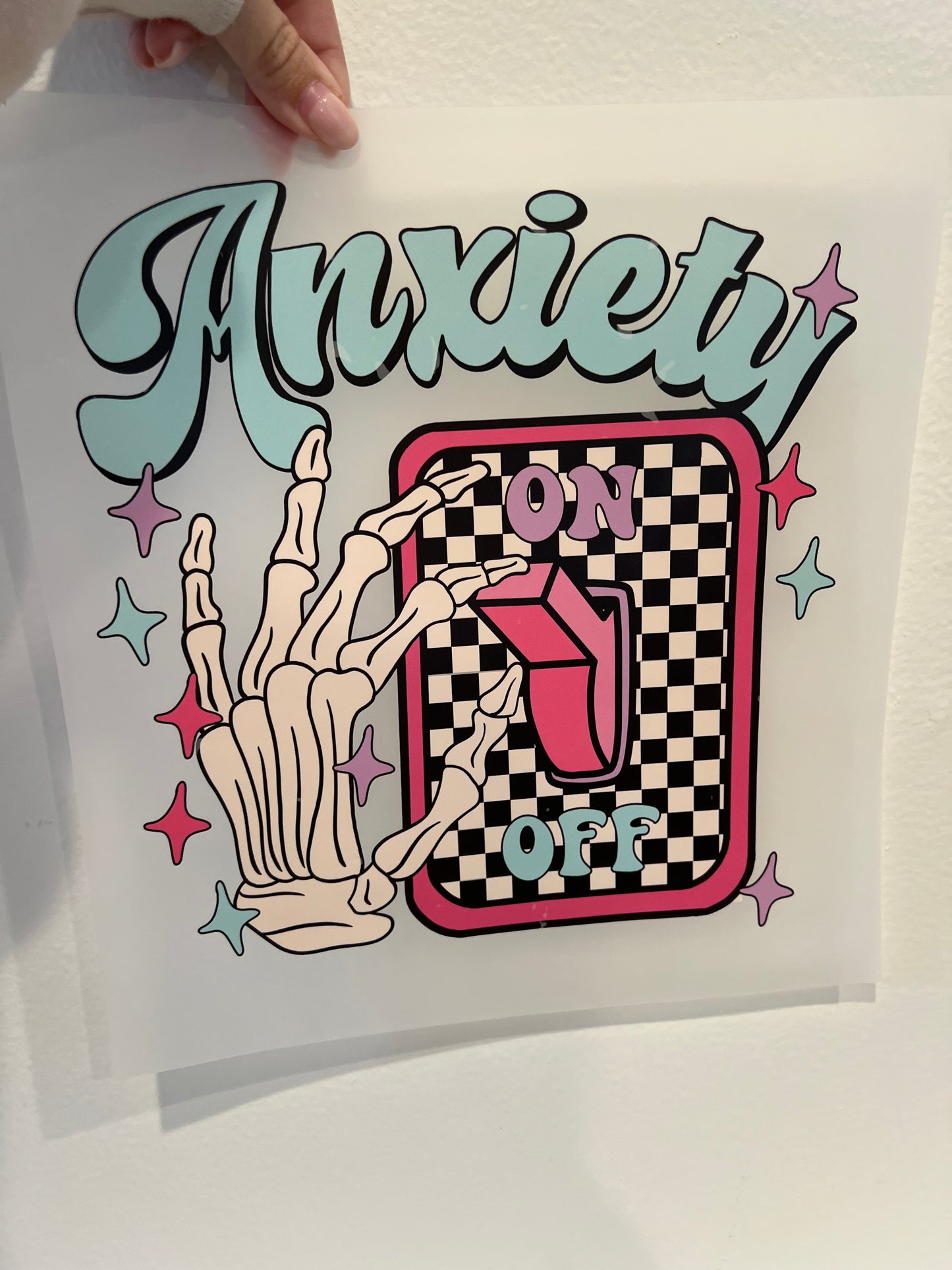 Anxiety checkered