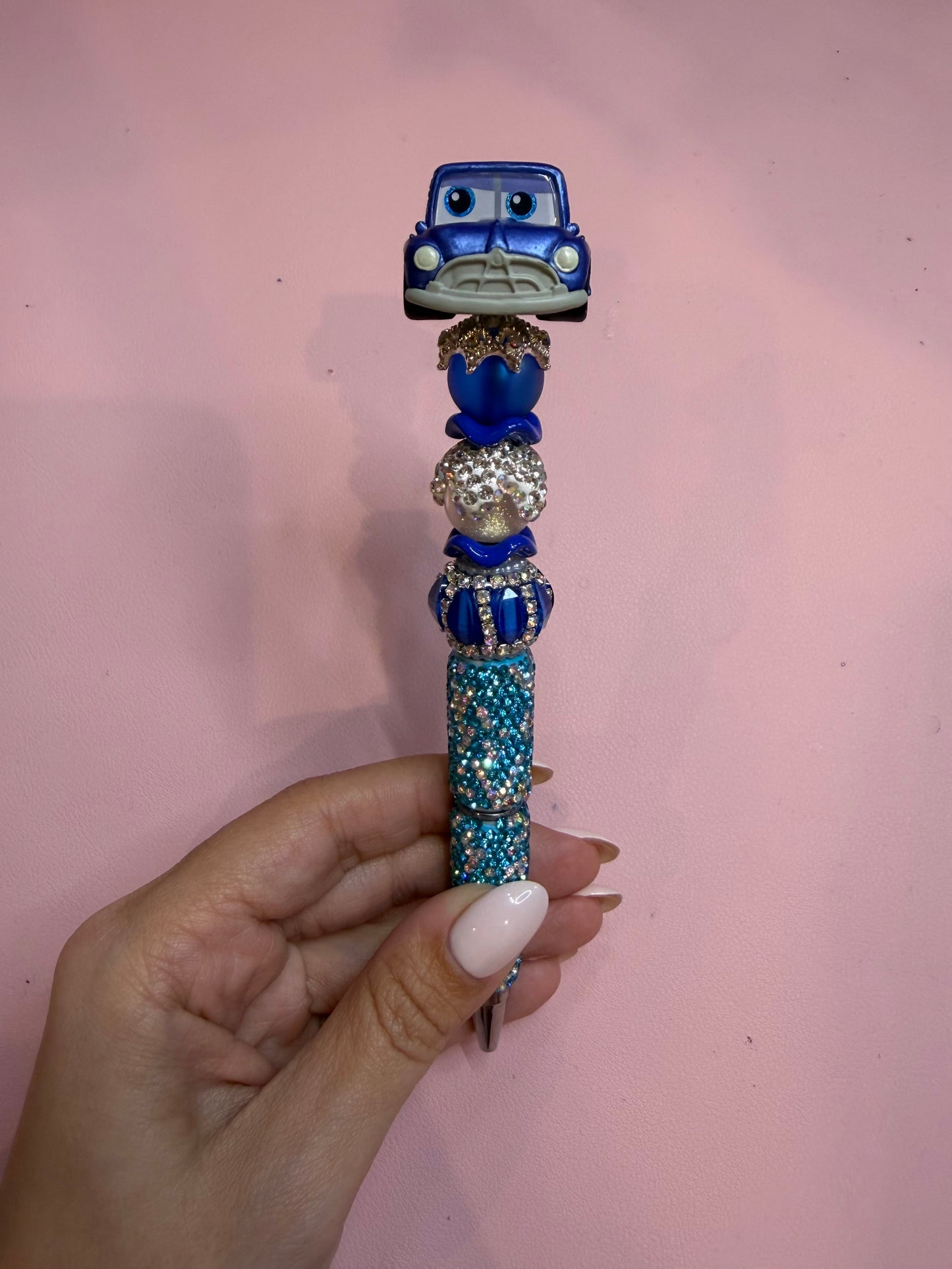 Blue car