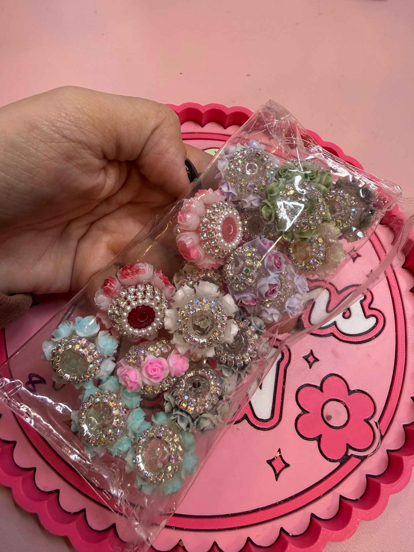 fancy flower beads