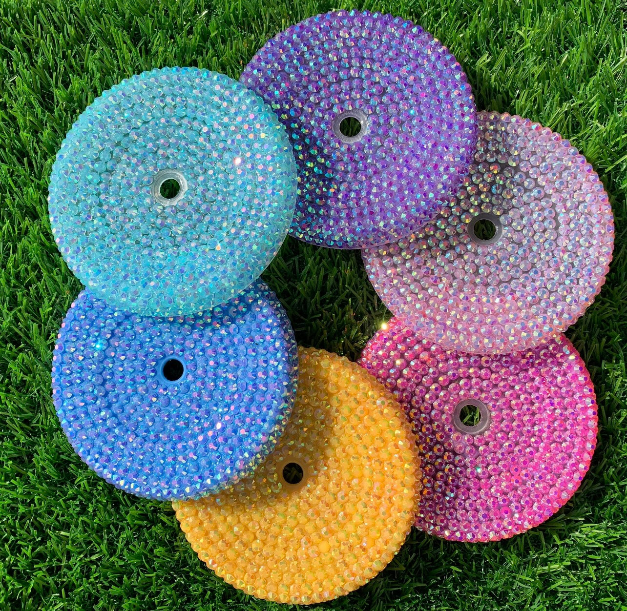 Add on- Rhinestone Lid 16oz
