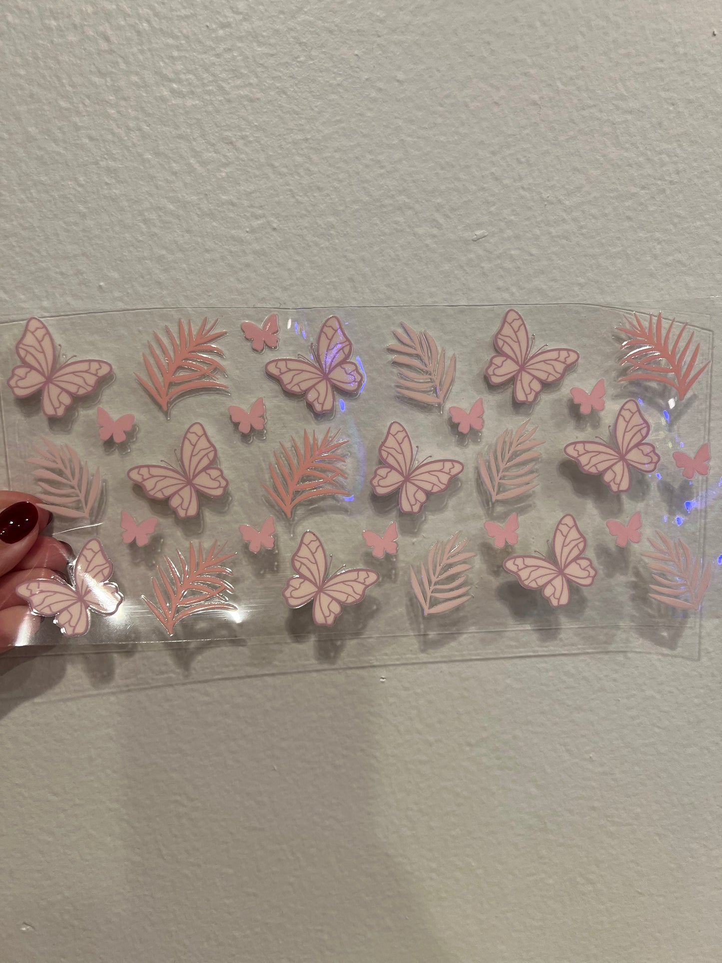 Pink butterfly 3