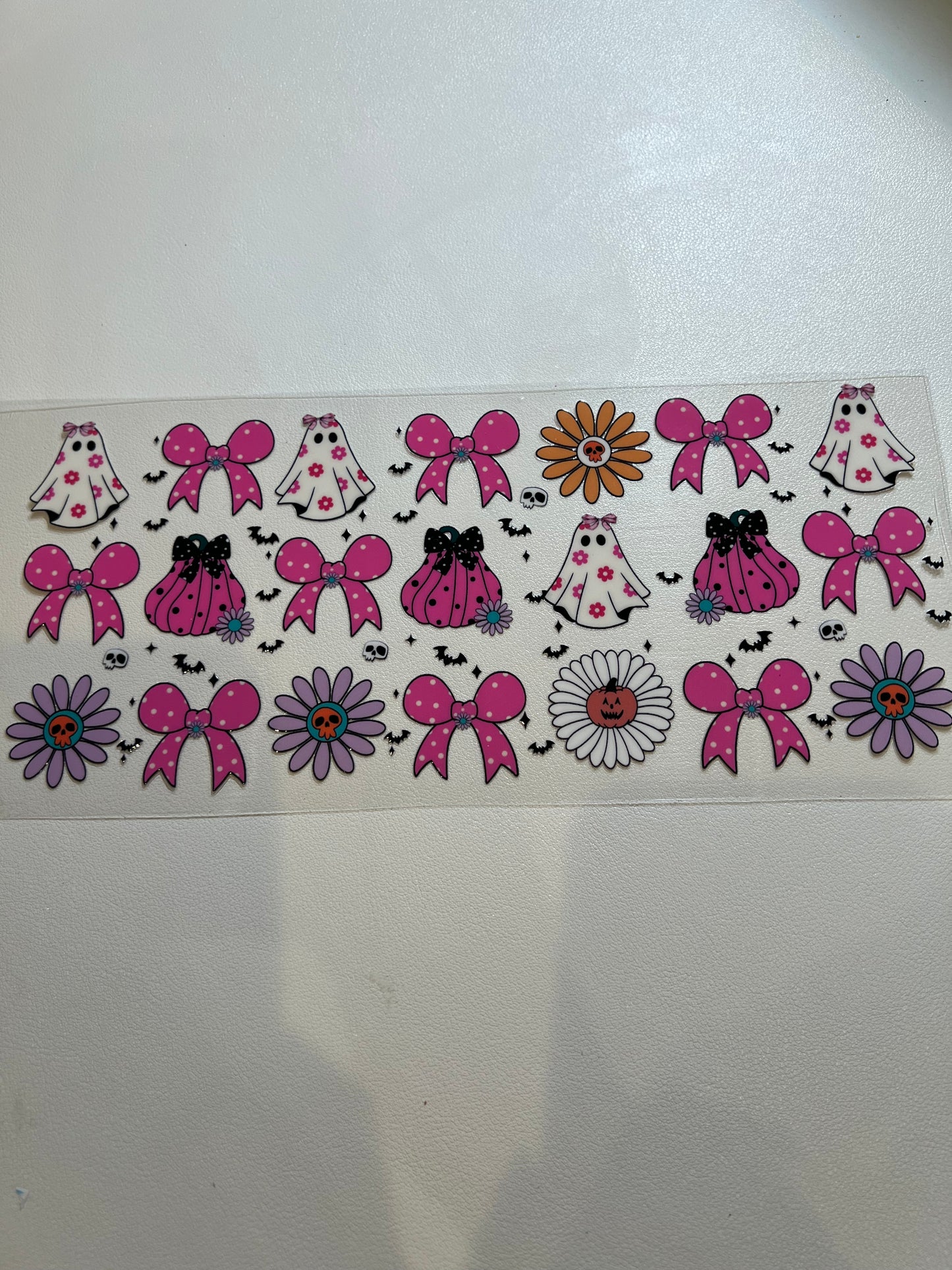 Pink bows and ghost 038