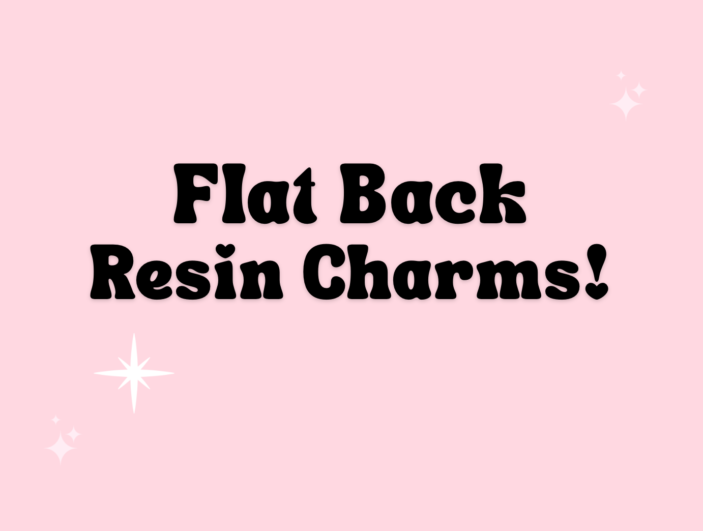 Flat Back Charms