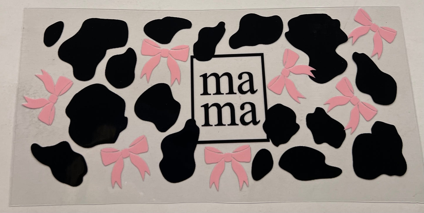 Mama cow print