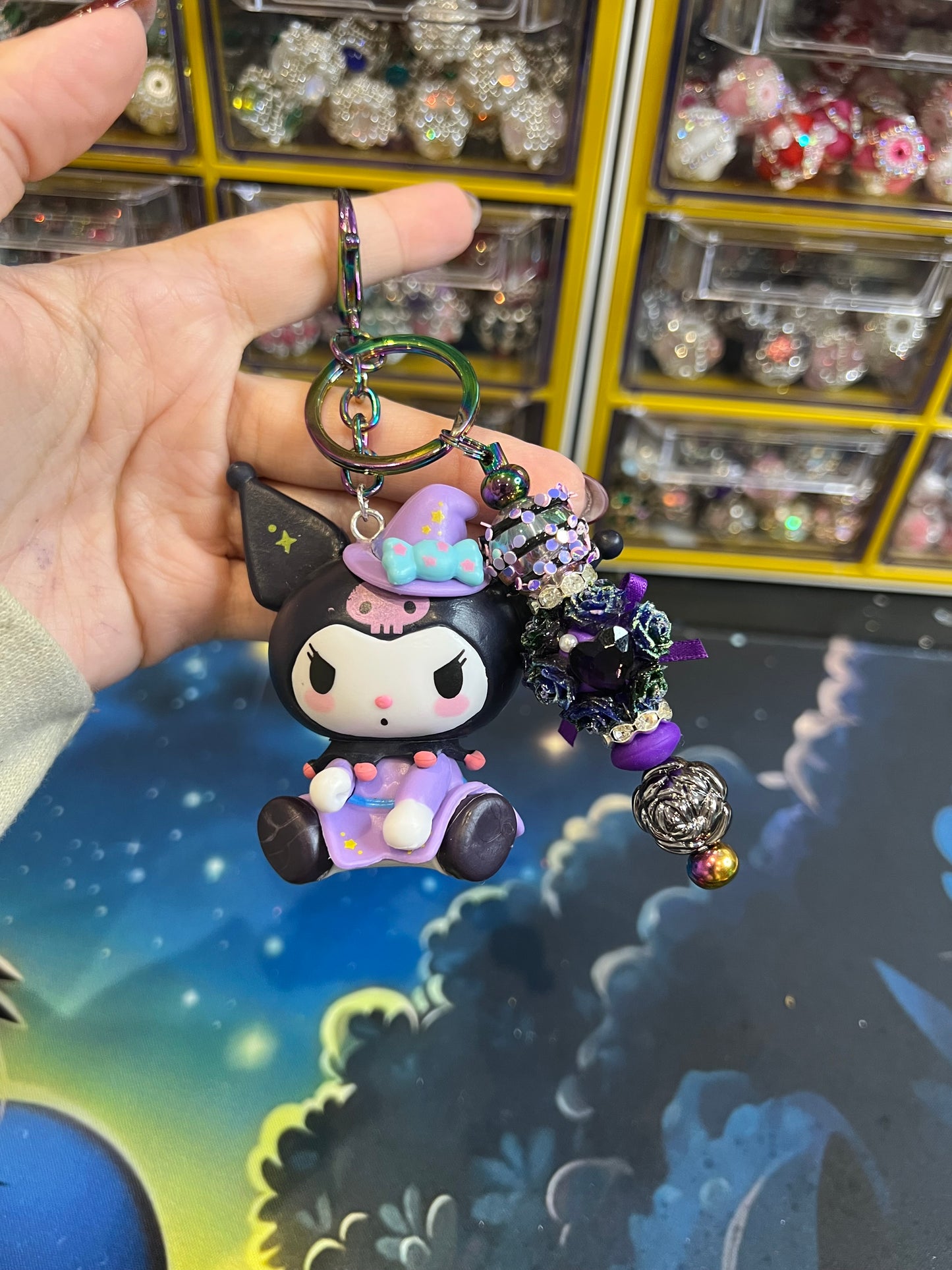 Kuromi keychain