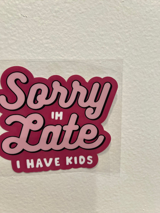 I have kids decal