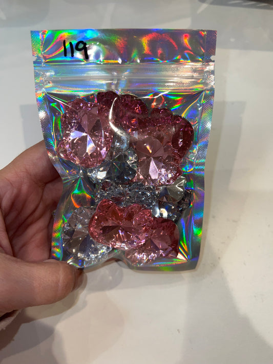 119 hk rhinestone head