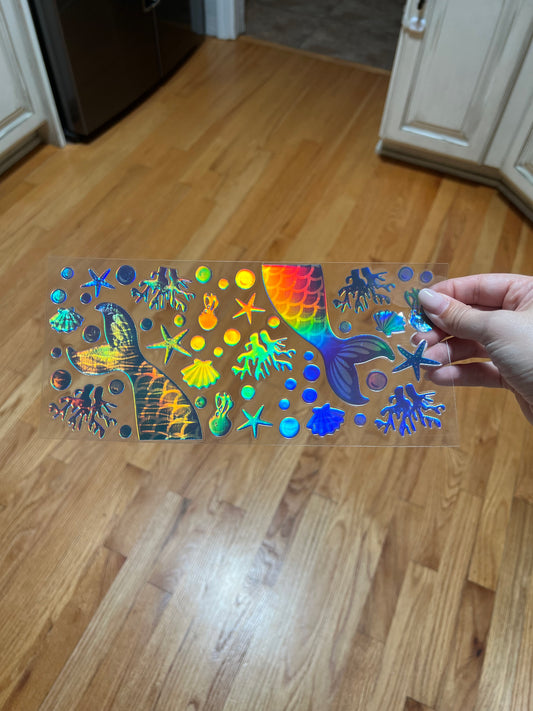 Holographic mermaid 22