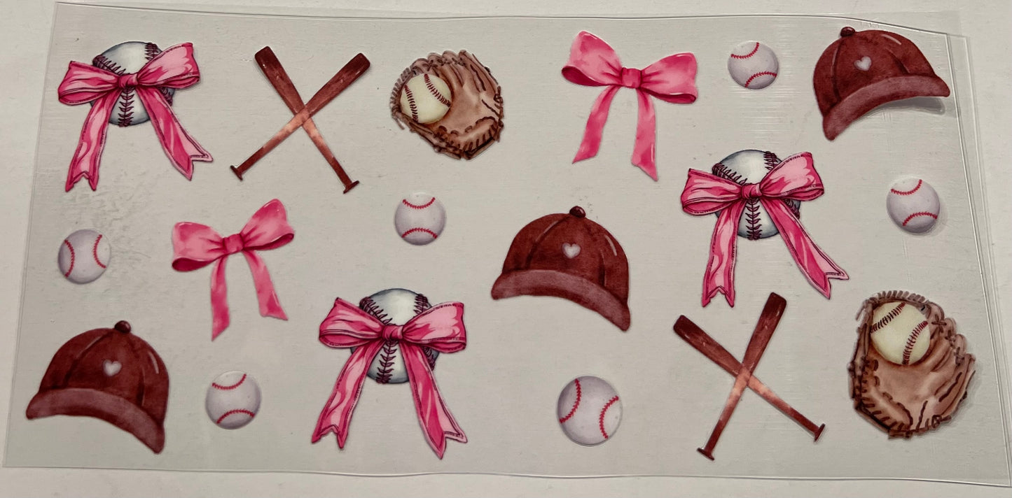 Pink baseball