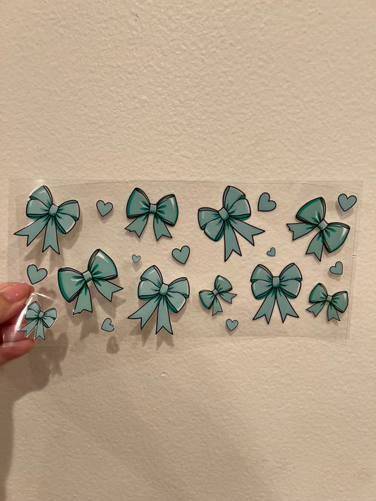 Blue bows