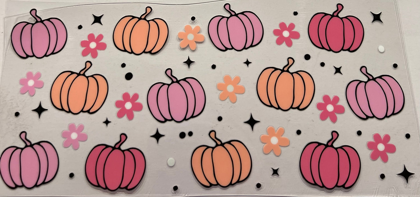 Pastel pink pumpkin