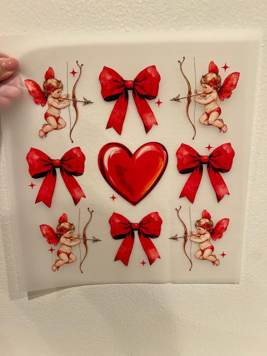 Cupid bows print