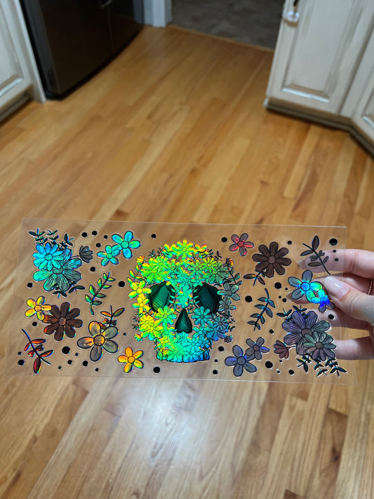 Holographic skull 881