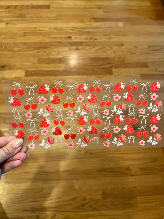Strawberry bows 1222