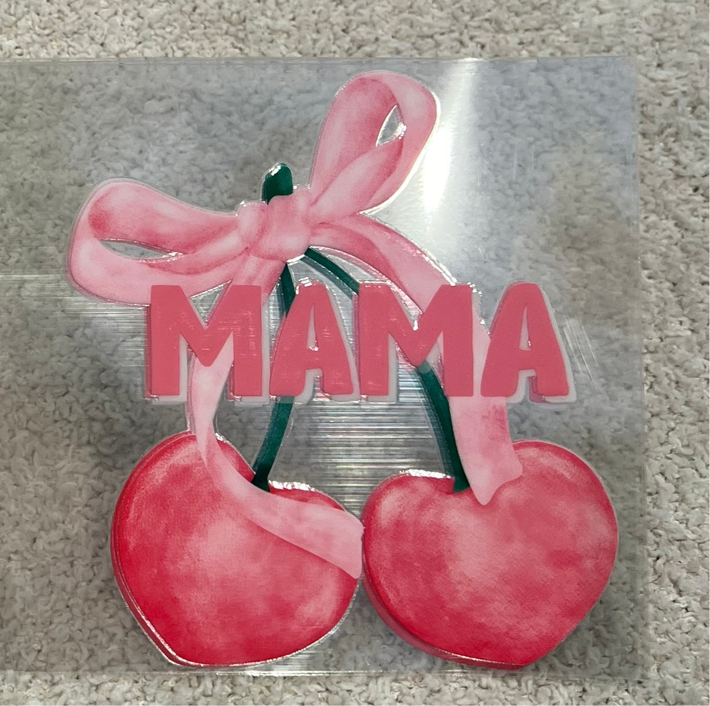 Cherry mama decal