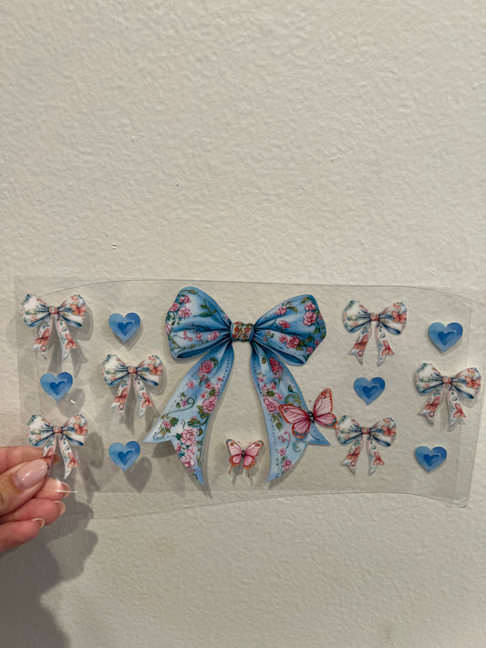 Blue bow 19