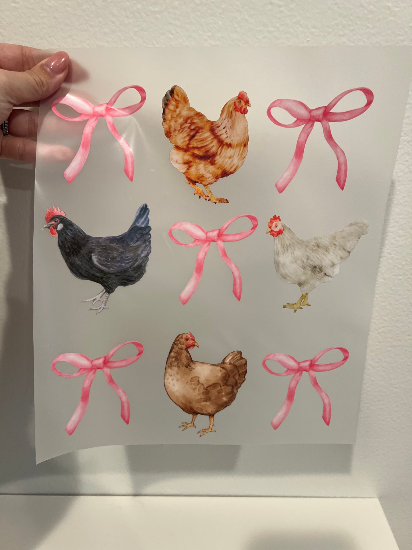 Chicken print 60