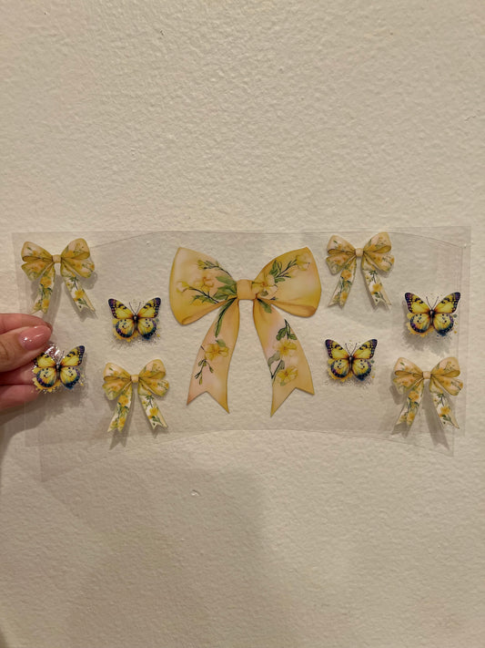 Yellow bows