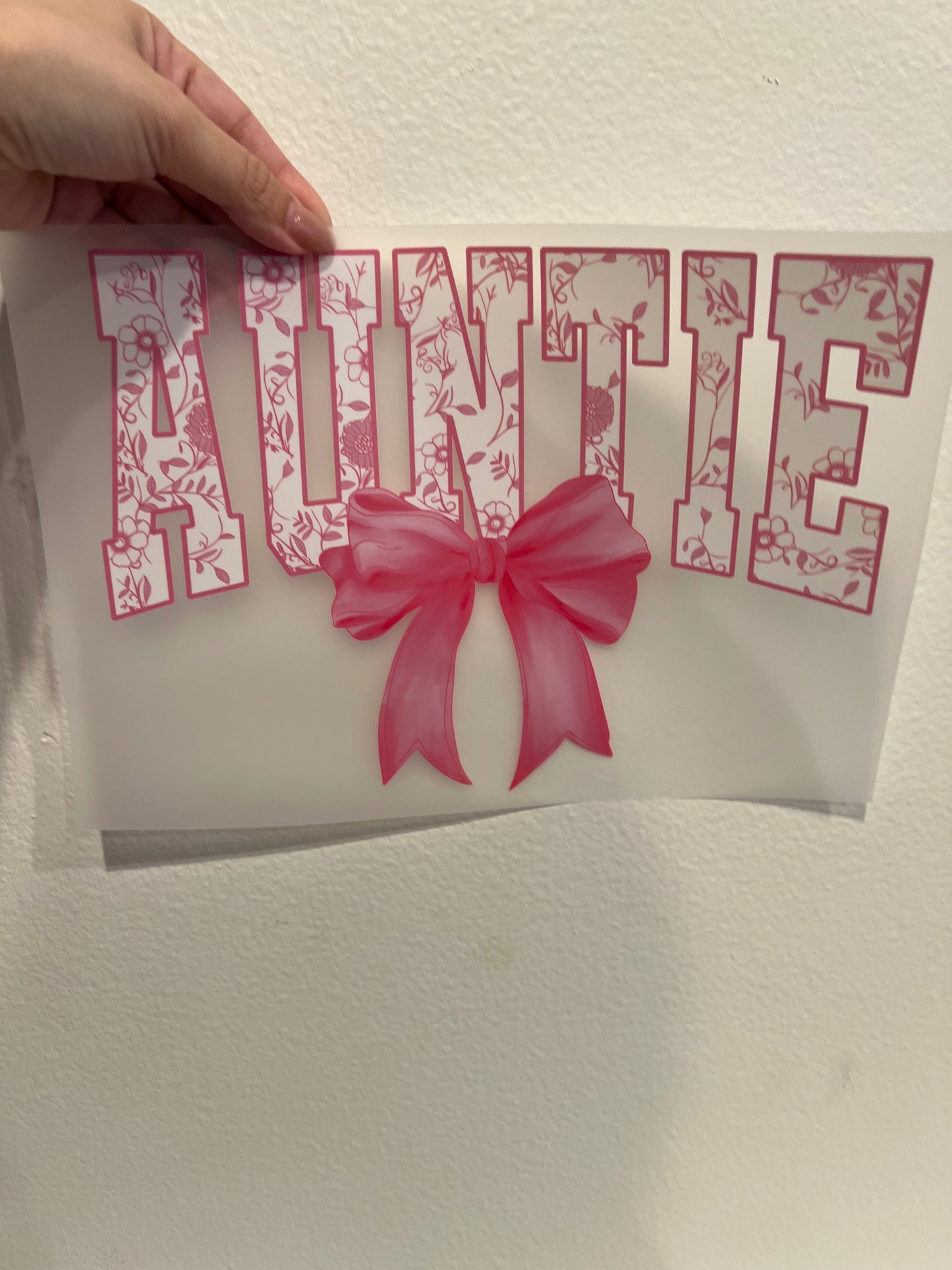 Pink auntie