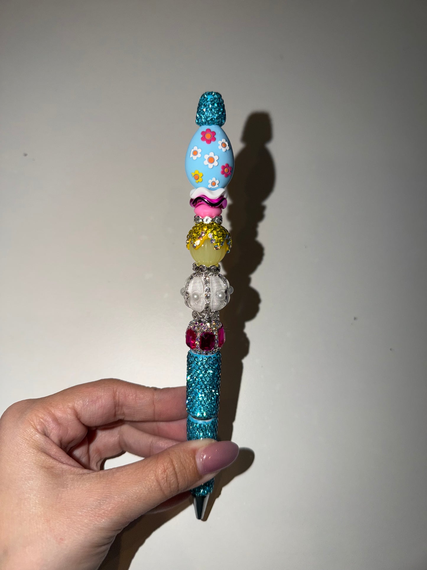 Blue egg floral