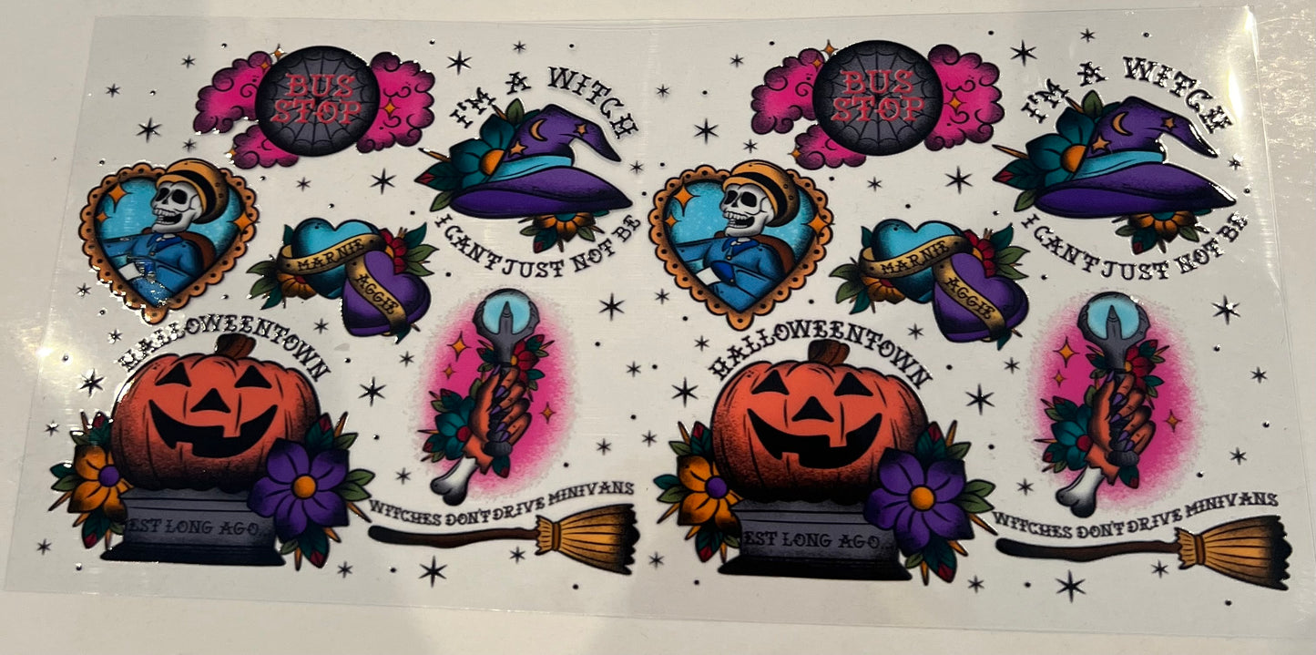 Halloween town wrap