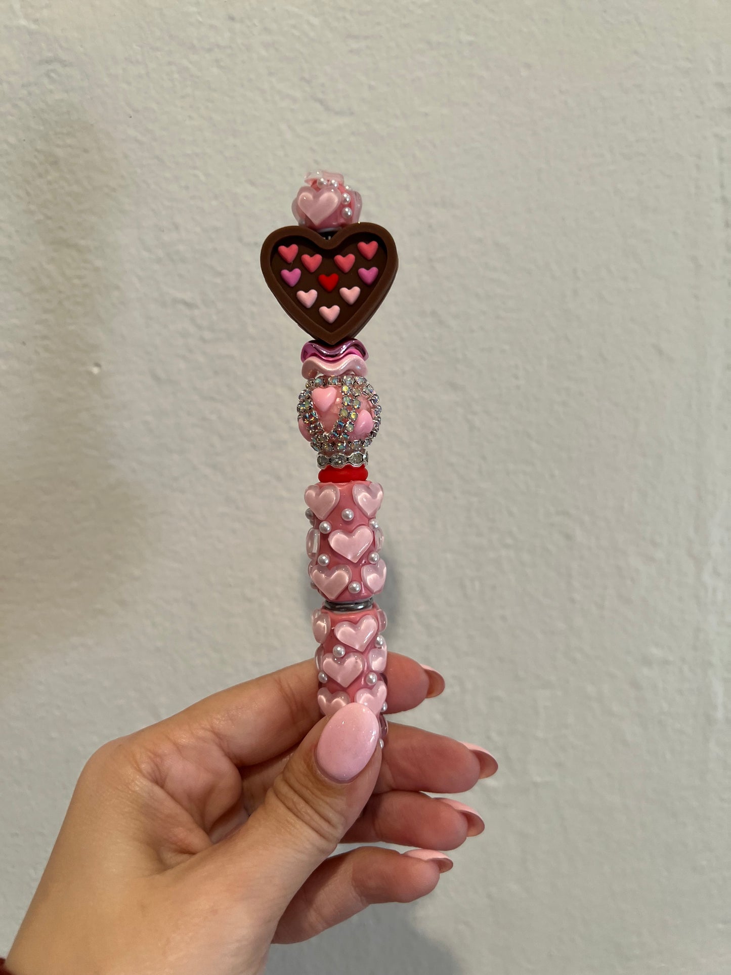 Chocolate heart box