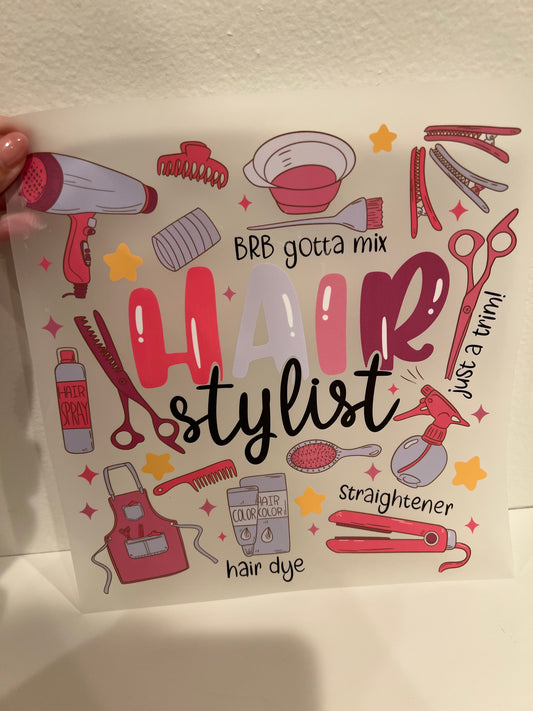 Hairstylist print