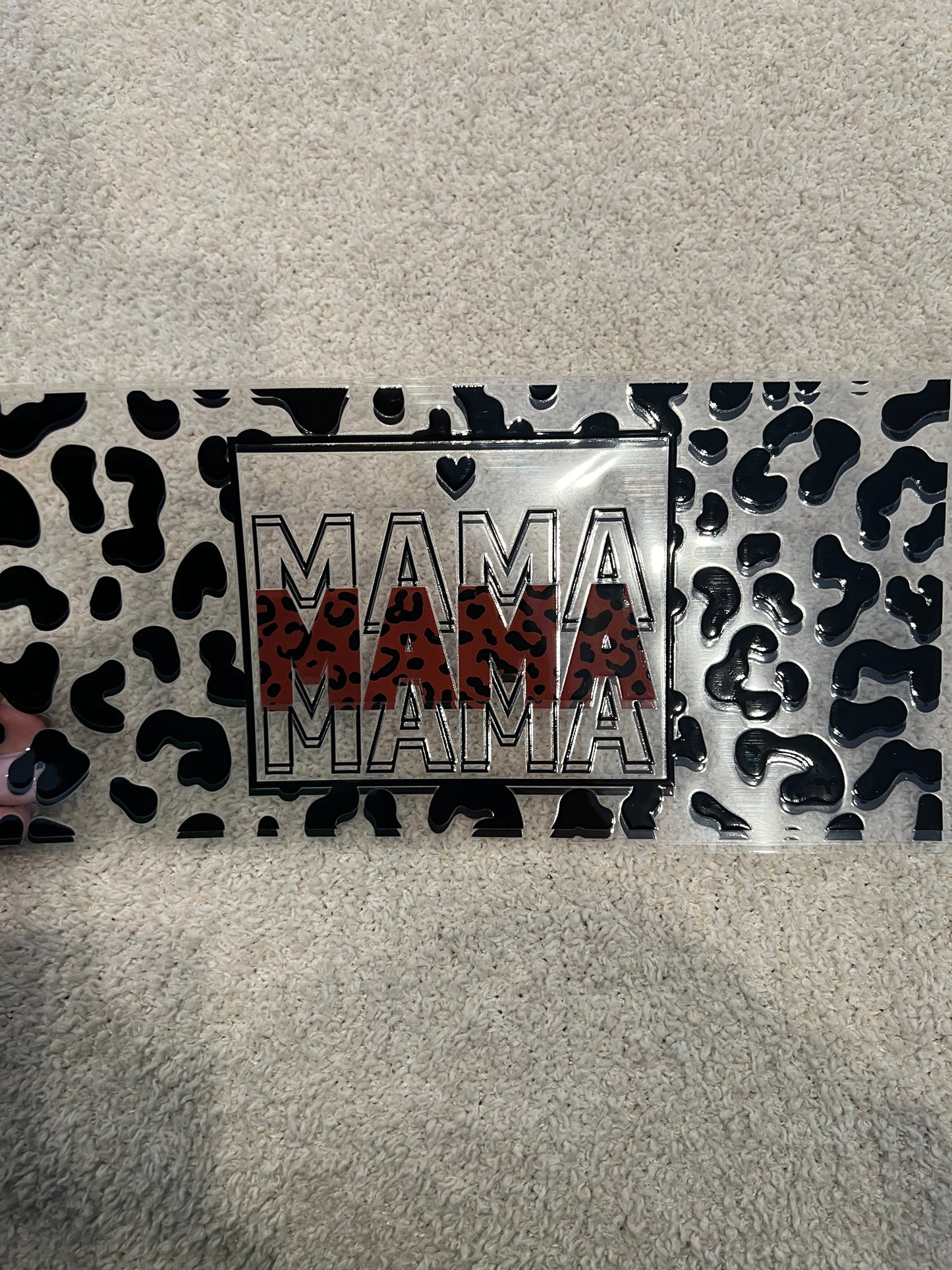 Brown mama cheetah