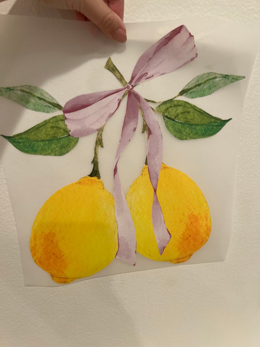 Lemon bow