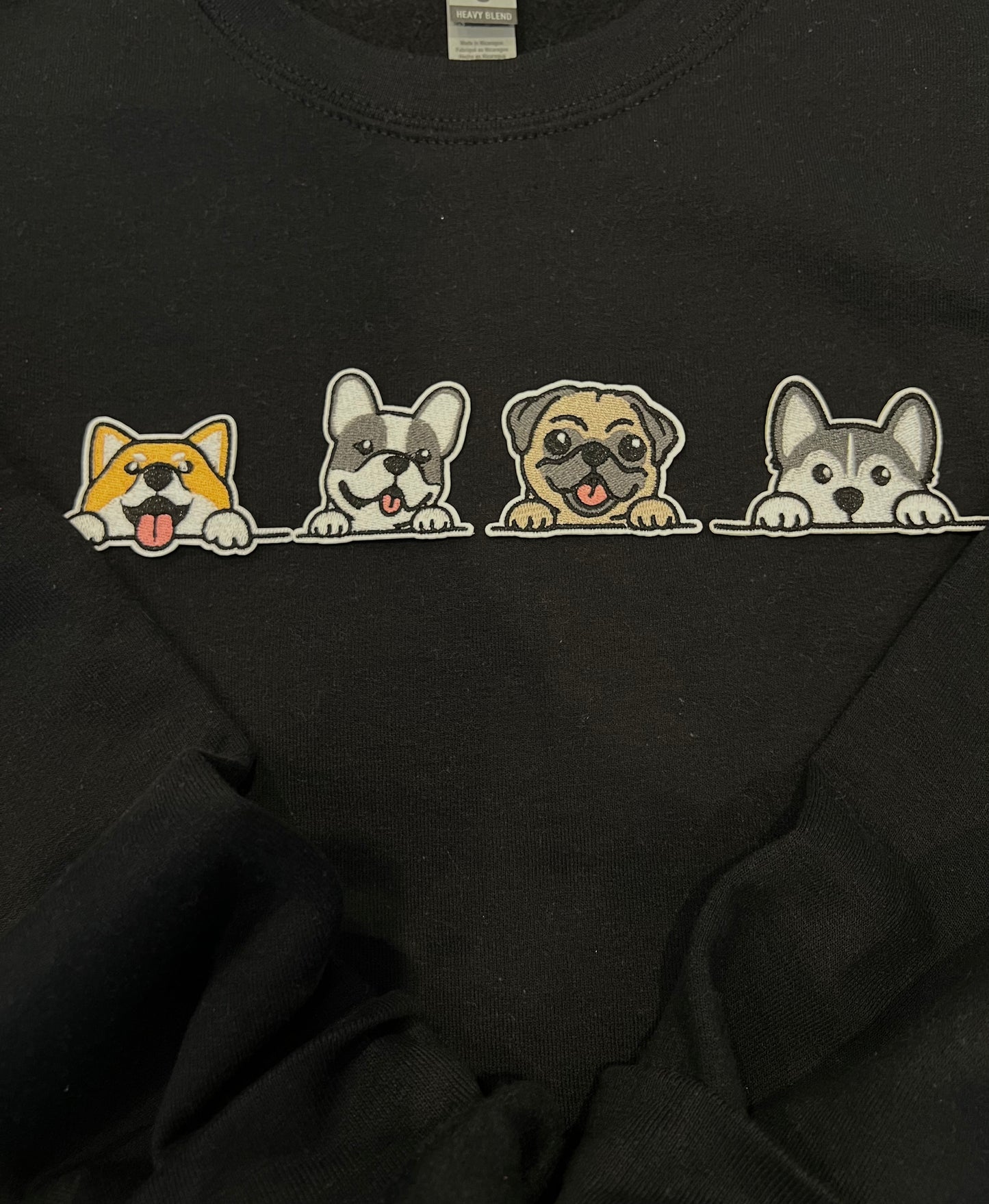 Dog lover Embroidered Sweater