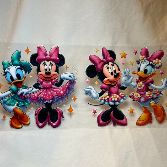 Minnie and Daisy Duck