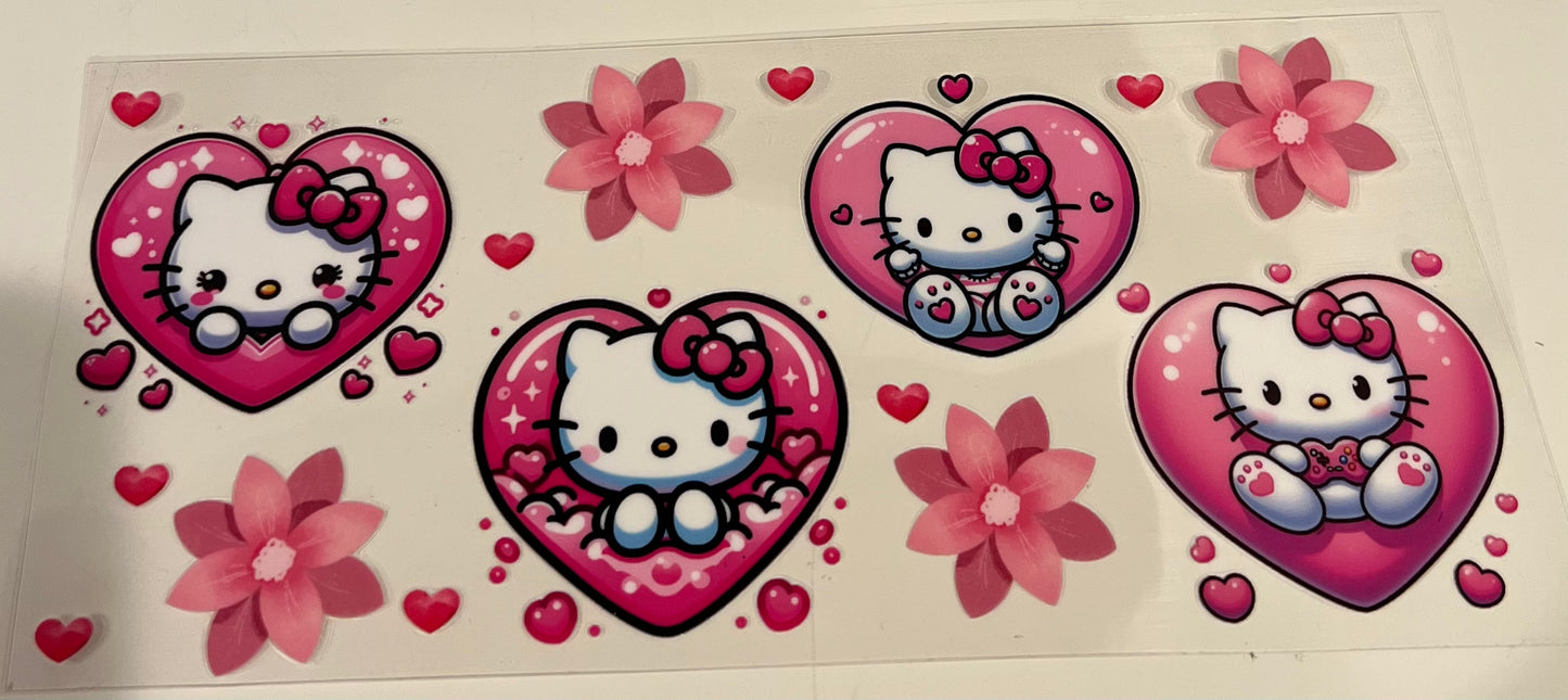 Hello Kitty. Hearts