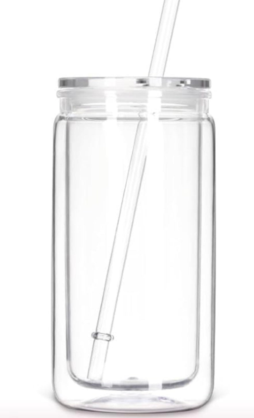 16oz Acrylic Snowglobe Tumbler (Glitter)