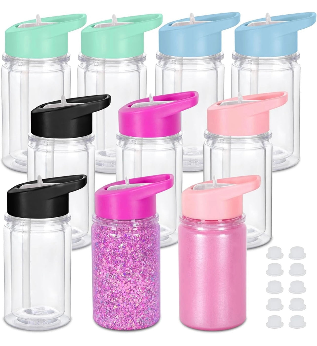 10oz Kids Snowglobe Sippy Cup
