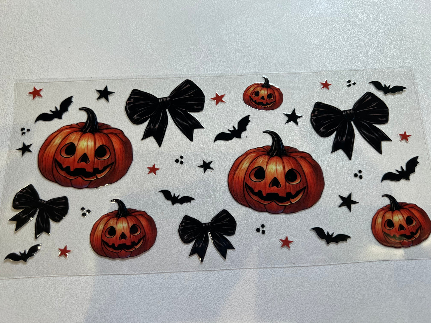 Jack o lantern bows