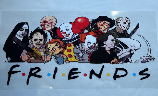 Horror. Friends wrap