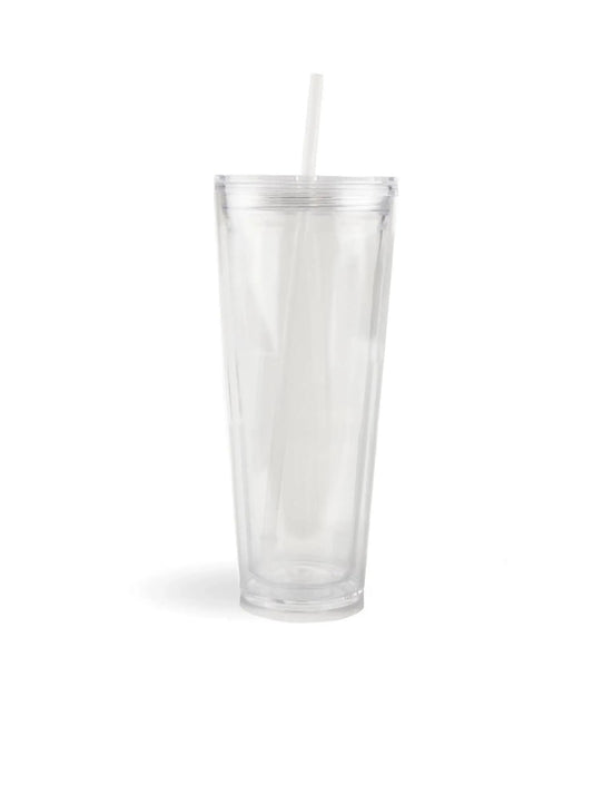 24oz Acrylic Snowglobe Tumbler