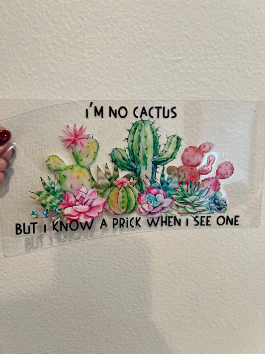 Cactus prick