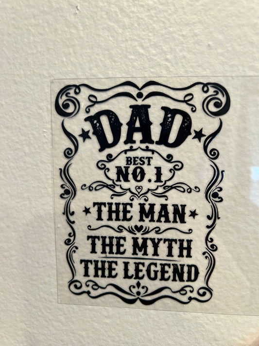 Best dad decal