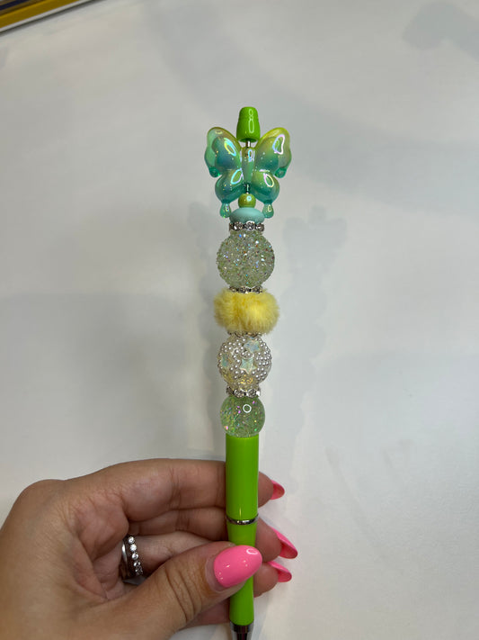 Premade Green butterfly