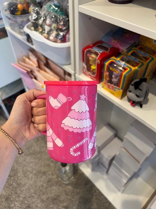 Premade glass mug