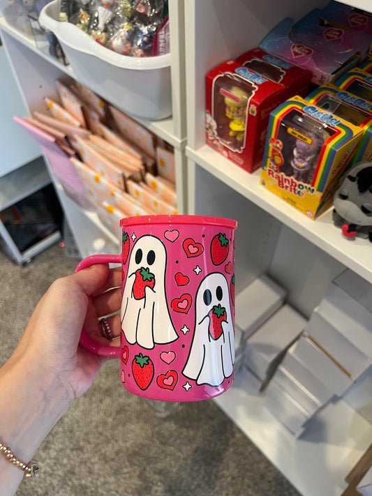 Premade glass mug