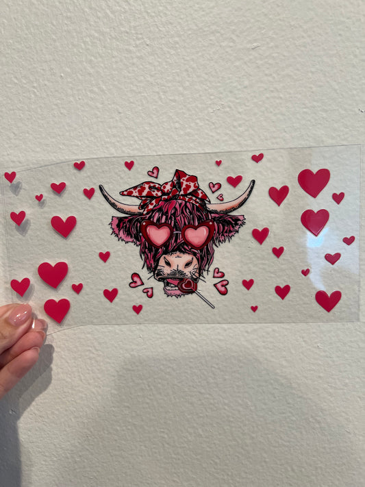 Cow valentine 60