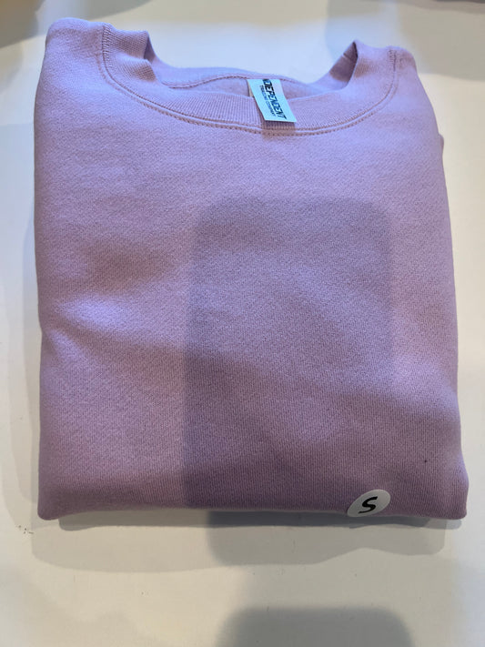 Small lavender crewneck
