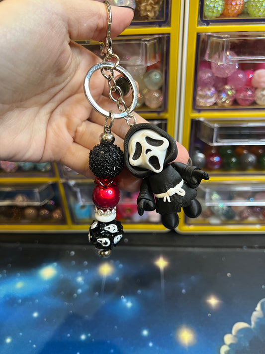 Ghost face keychain