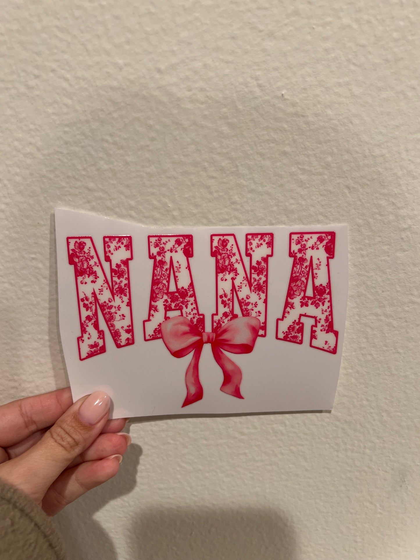 Nana decal