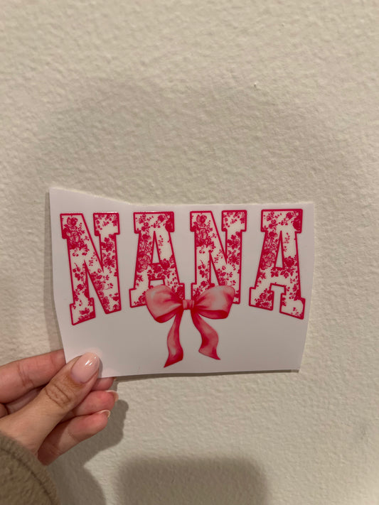 Nana decal