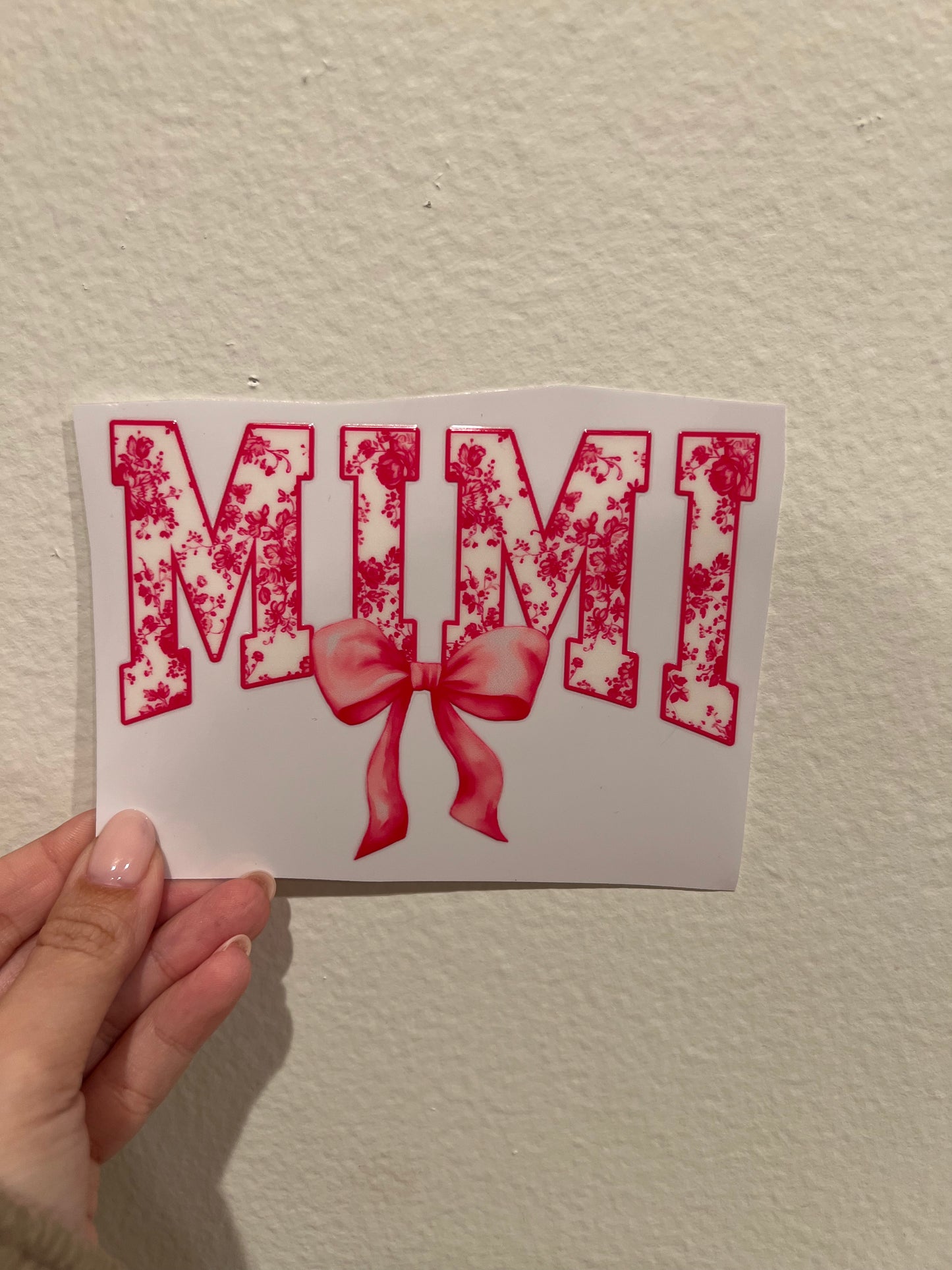 Mimi decal