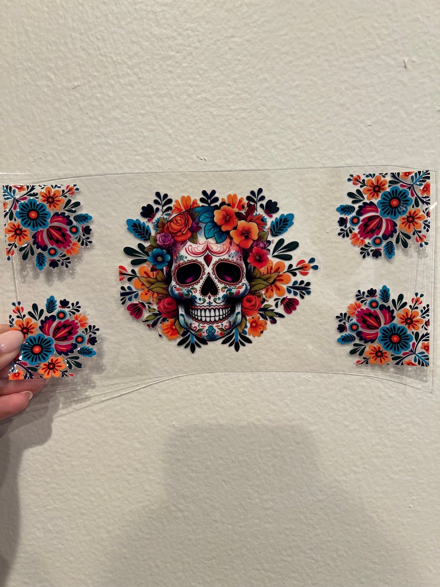 Colorful skull